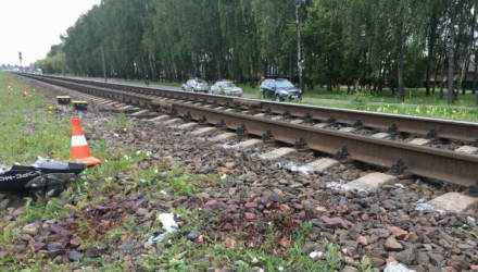 Трагедия в Шклове: подросток на скутере попал под поезд