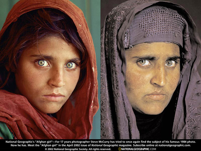Как сложилась судьба самой известной афганской девочки с обложки National Geographic