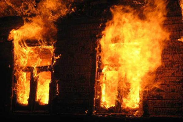 В Дрибинском районе пожар в доме унес одну жизнь