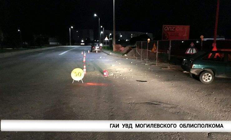 В Могилеве столкнулись «ВАЗ» и мотоцикл