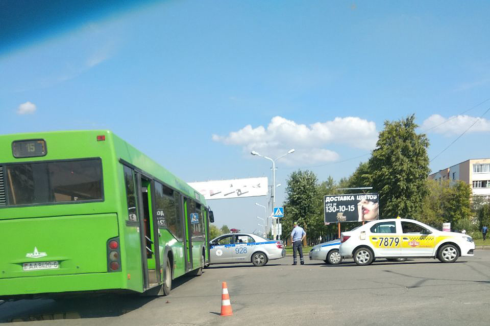 В Бобруйске снова происшествие с участием автобуса