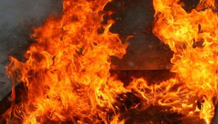 На пожаре в Осиповичах пострадал человек