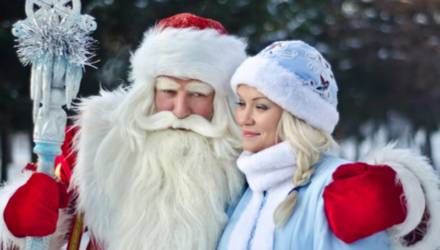 На вертолете прилетит Дед Мороз на открытие новогодней программы в Могилёве