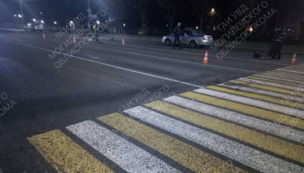 ДТП в Могилёве и Чаусском районе: пешеход погиб, водитель и пассажиры получили травмы