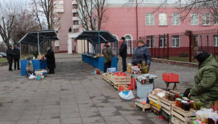 Стихийная торговля «с земли» у Центрального рынка Могилёва перемещена на специально созданные ряды