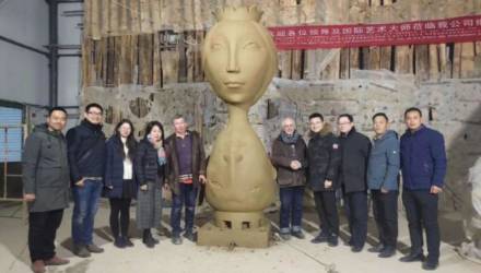 Работа автора могилёвских львов украсит парк китайского Нанкина (фото)