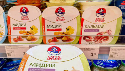 В Могилёве появились чилийские мидии и кальмары в соусе. Кто выпускает и как выглядят?